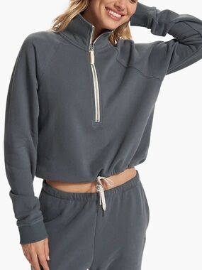 Vuori Sedona half zip sweater